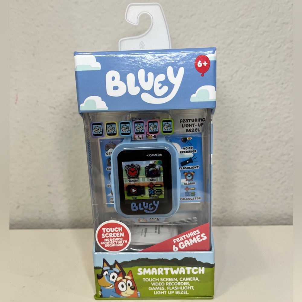 Bluey Kids Smartwatch - Light Blue